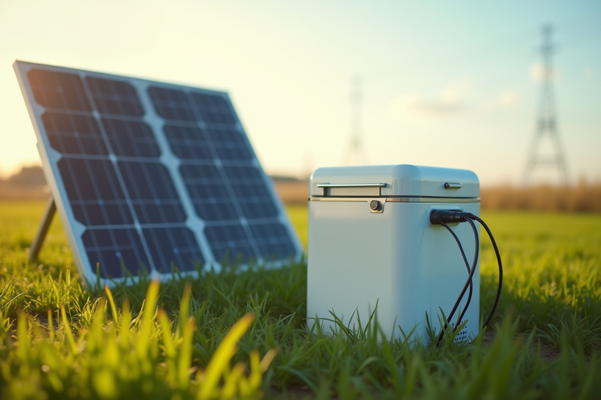 Énergie solaire nécessaire pour alimenter un réfrigérateur 12 V