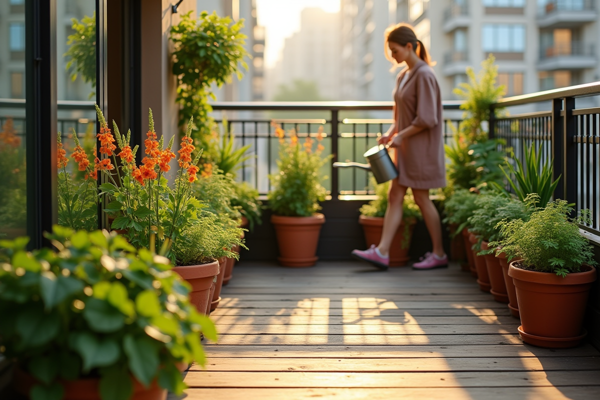 Création d’un petit jardin sur un balcon : étapes et astuces