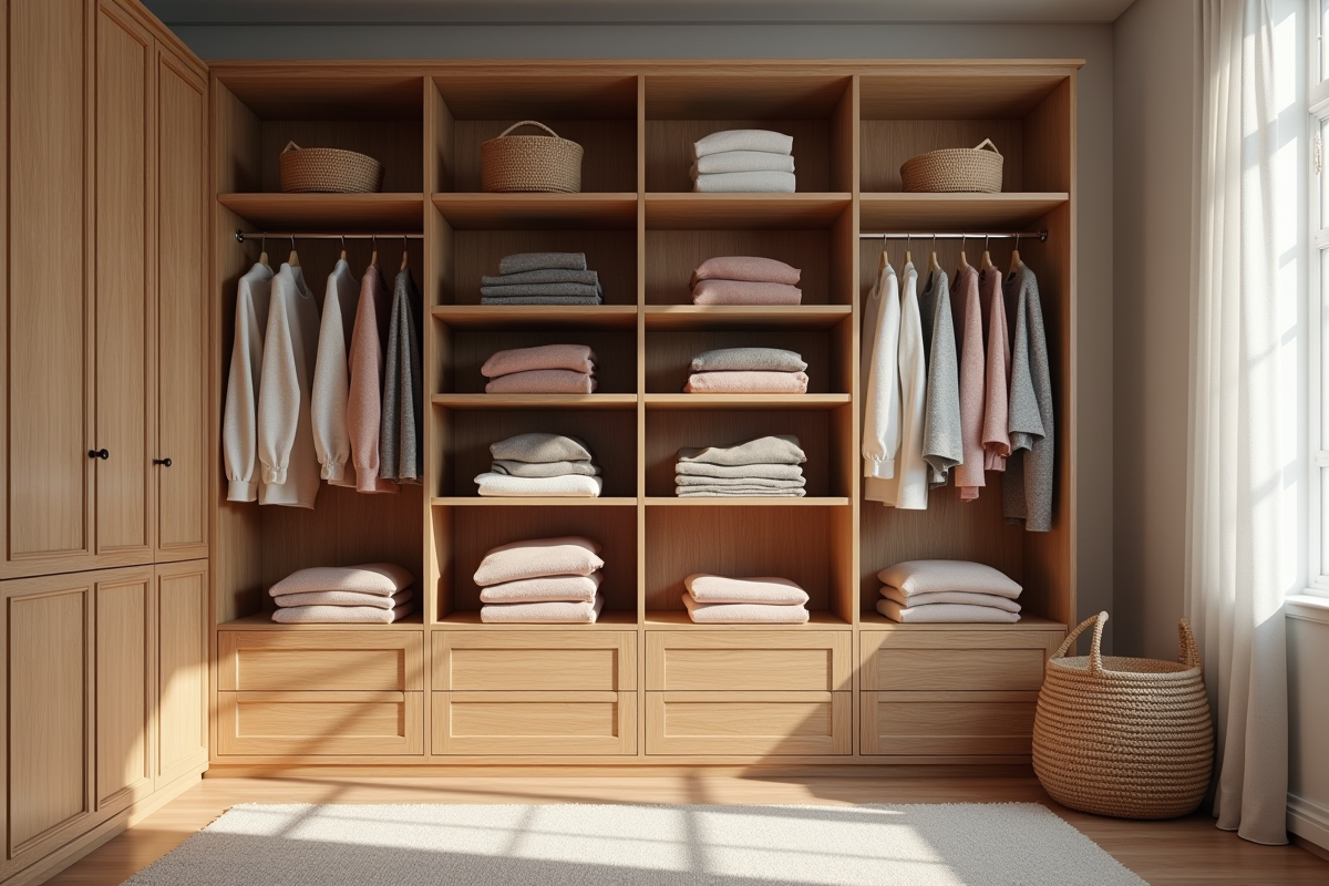 Rangement optimal pour les pulls d’hiver : solutions et astuces