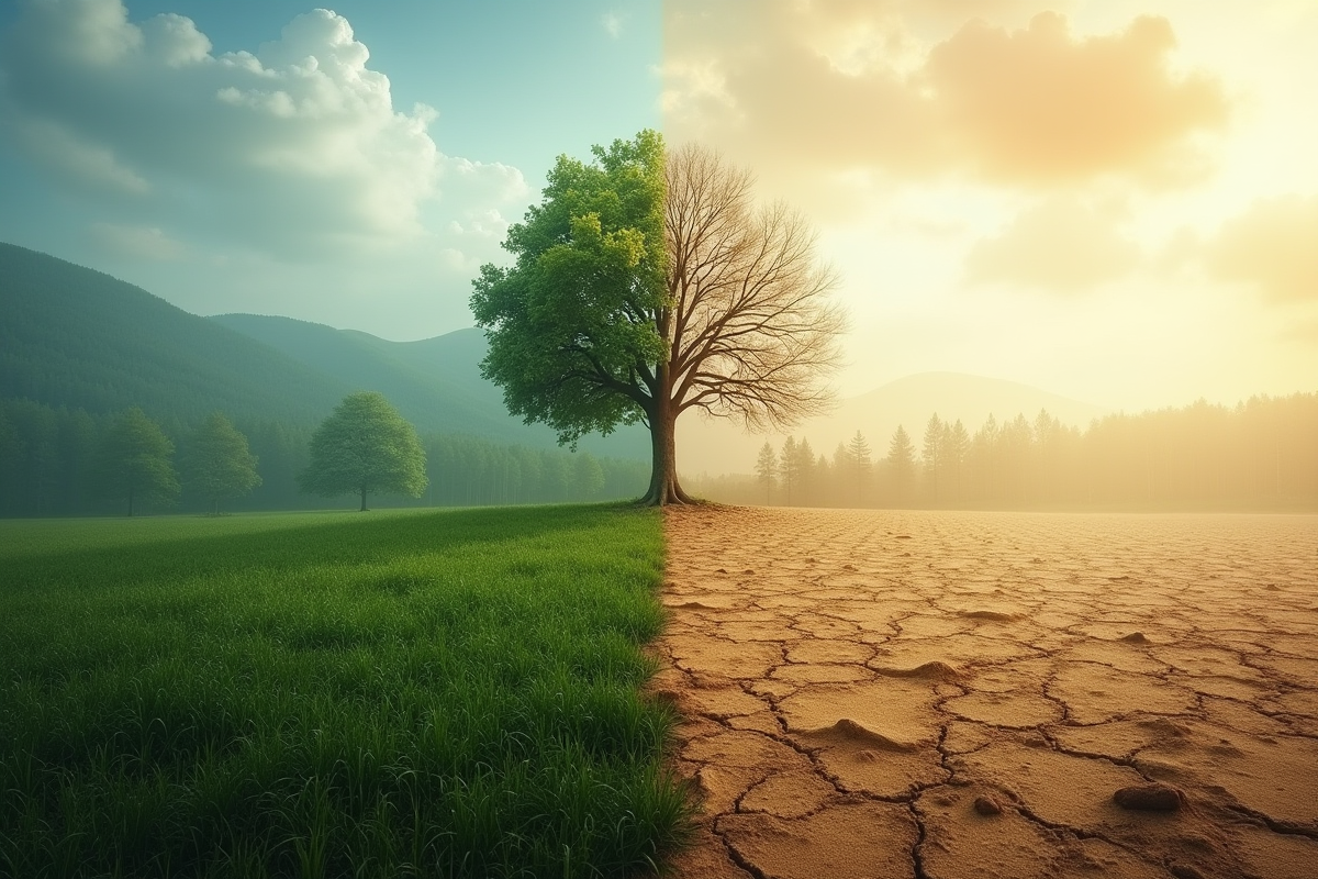 Différence entre changement climatique et réchauffement climatique : explications essentielles